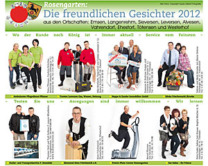 Blickpunkt Rosengarten - Die freundlichen Gesichter 2012